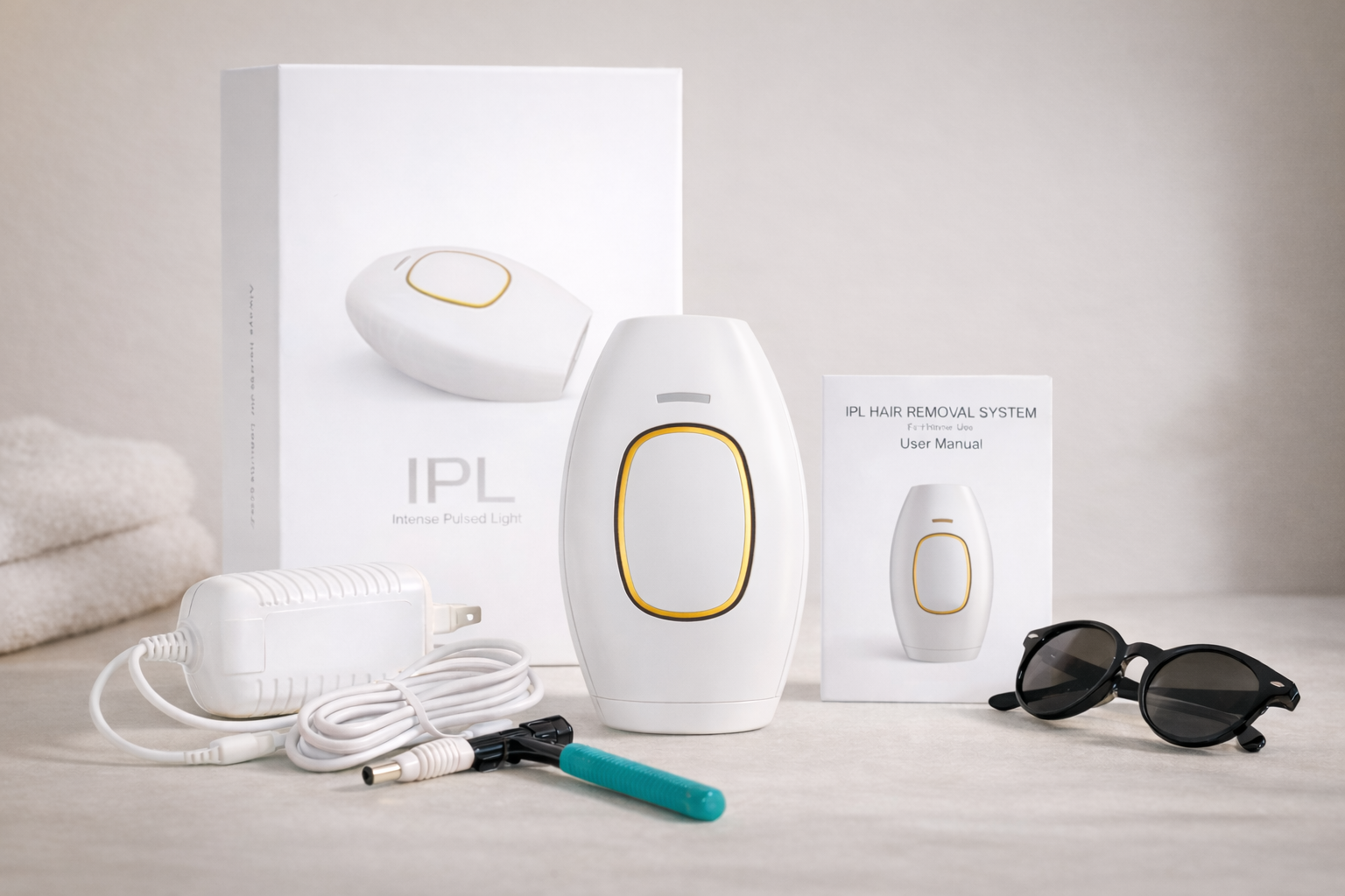 IPL Haarentfernungsgerät GlowSmooth™ – Silky Skin ohne Rasieren & Waxing
