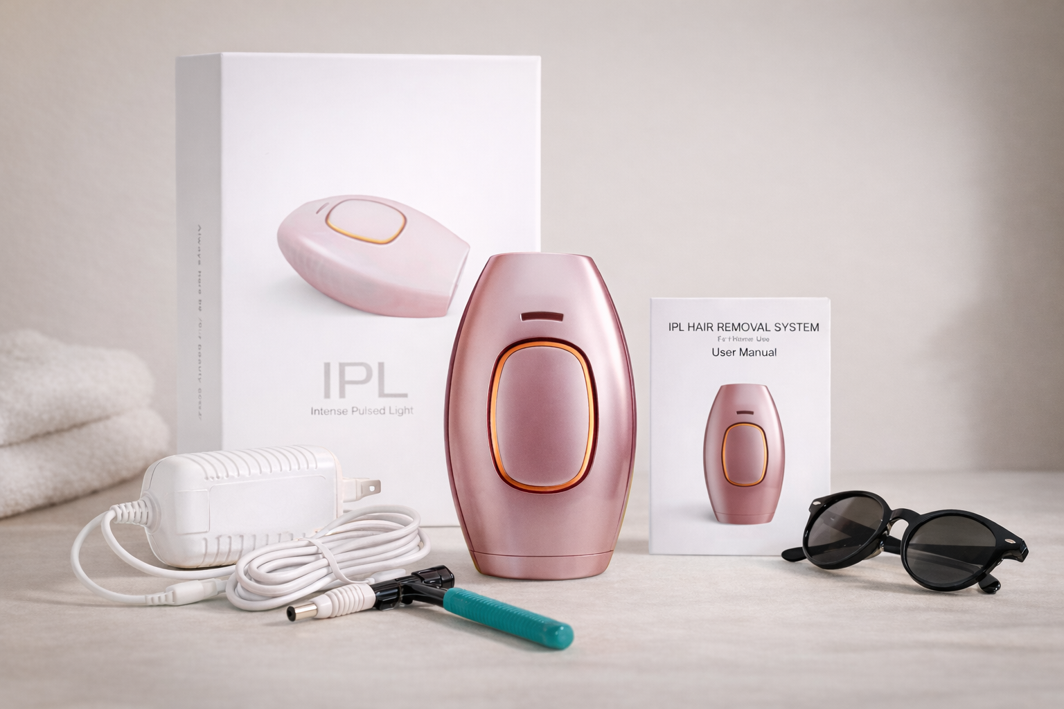 IPL Haarentfernungsgerät GlowSmooth™ – Silky Skin ohne Rasieren & Waxing
