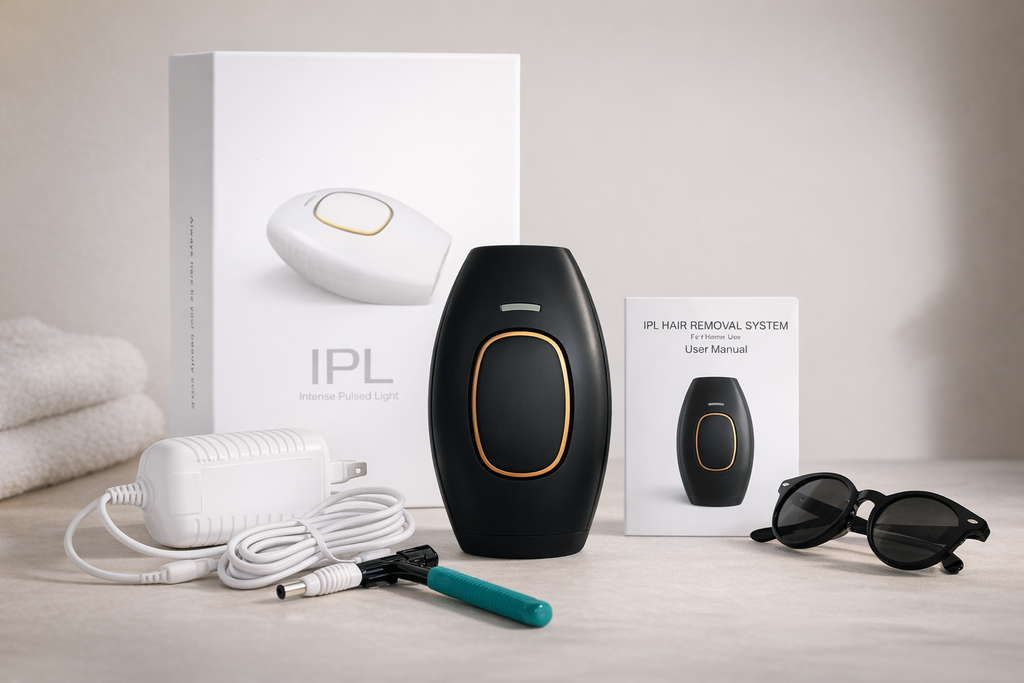 IPL Haarentfernungsgerät GlowSmooth™ – Silky Skin ohne Rasieren & Waxing